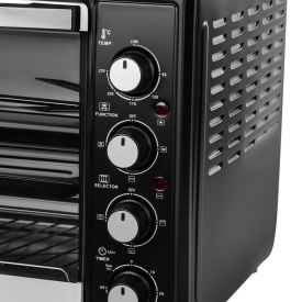 Cuptor electric de masă KraftDele KD4112, 48L, 2000W, cu funcție rotisor, convecție și accesorii pentru coacere - Img 4