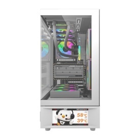 DarkFlash Computer Case DS950+screen White (+6 Fans) - Img 3