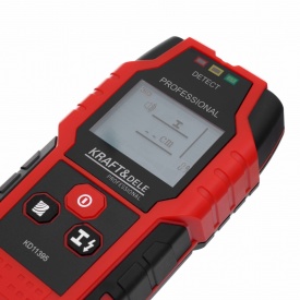 Detector de cabluri, conducte, metale și lemn în perete KraftDele KD11395 cu afișaj LED - Img 5