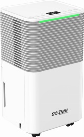 Dezumidificator de aer KraftDele KD11787, 13L/24h, 200W, rezervor 2,5L, afișaj digital și mod automat
