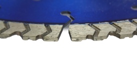 Disc diamantat Mar-Pol RAPID Ultra Long Life 300 mm, segment 15 mm, alezaj 20/25,4 mm pentru beton, cărămidă și pavaj - Img 5