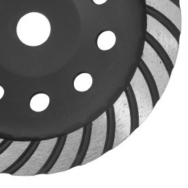 Disc diamantat turbo VERKE 180 mm pentru șlefuirea betonului, pietrei, cărămizii și suprafețelor dure - Img 6