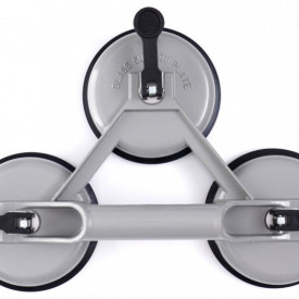 Dispozitiv pentru manipulat sticla 150Kg 3 ventuze, aluminiu TA4143 - Img 1