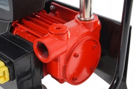 Distribuitor combustibil autoamorsant VERKE YBV-600S, pompă electrică 600 W, debit 50 l/min, cu pistol și contor - Img 7
