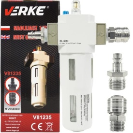 Dozator de ulei pneumatic 1/2 inch MaxRom V81235 pentru scule pneumatice, cu reglaj debit și montaj rapid - Img 7