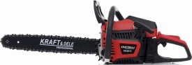 Drujbă pe benzină KraftDele KD5011, 5,2 CP, lamă 45 cm, pentru tăiere lemn și lucrări gospodărești - Img 6