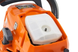 Drujbă pe benzină MaxRom CS58T, 3 CP, 55 cm³, lamă de tăiere 38 cm, pentru lemn de foc, arbori mici și lucrări gospodărești - Img 12