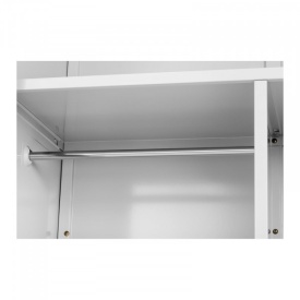 Dulap metalic cu 2 usi si 7 rafturi 90x45x185cm STAR_MCAB_01 FrommStarck 10260012 – Kraft&Dele