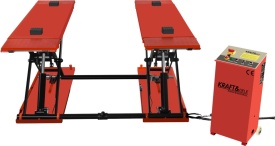 Elevator auto foarfecă 3.5T KraftDele KD5821 – 400V, 1200 mm, lift auto profesional - Img 3
