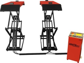 Elevator auto foarfecă 3.8T KraftDele KD5823 – 400V, 1800 mm, lift auto profesional - Img 3