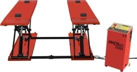 Elevator foarfecă mobil automat KraftDele KD5820 – 3500 kg, 230V, Înălțime 1.2m, Profesional, Vulcanizare și Service - Img 2