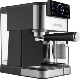 Espressor manual KraftDele KD4292, 1500W, 20 bar, ecran LCD, panou tactil, 5 programe, spumare lapte - Img 3