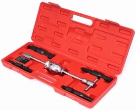 Extractor inerțial pentru rulmenți interiori KraftDele KD10697 cu ciocan culisant, 4 adaptoare și valiză - Img 3