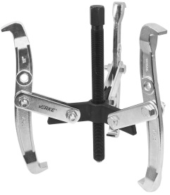Extractor rulmenți cu 3 brațe și șurub 12 inch, din oțel CR-V, filet trapezoidal, pentru service și lucrări mecanice grele MaxRom V84835 - Img 2