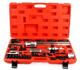 Extractor universal inerțial pentru injectoare diesel Common Rail Mar-Pol, set profesional cu adaptoare și ciocane inerțiale - Img 2
