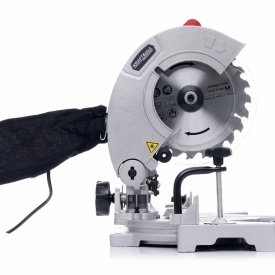 Fierăstrău circular de masă tip pendular KraftDele KD3013, 2200W, cu laser și tăiere în unghi până la 45° - Img 2