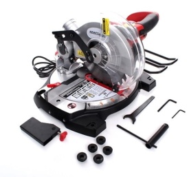 Fierăstrău circular de tăiere în unghi pentru lemn KraftDele KD595, 1600W, cu laser de ghidaj - Img 3