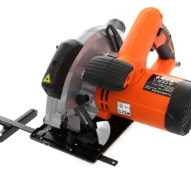 Fierăstrău circular manual KraftDele KD1523, 1850W, disc 185 mm, laser de ghidaj, tăiere 62 mm, înclinare 45° - Img 5