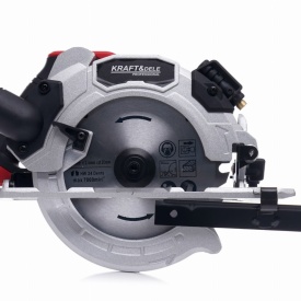 Fierăstrău circular manual KraftDele KD1714, 2900W, disc 185 mm, tăiere dreaptă și în unghi 45° pentru lemn - Img 6