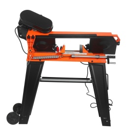Fierăstrău cu bandă pentru metal KraftDele KD5475, 850W, cu 3 viteze și tăiere precisă pentru profile și materiale pline