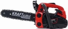 Fierăstrău cu lanț pe benzină KraftDele KD5013, 1,2 CP, lamă 30 cm, Easy Start, pentru grădină și lucrări de întreținere - Img 4