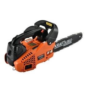 Fierăstrău cu lanț pe benzină pentru crengi KraftDele KD10614, motor 52 cm³, 3,9 CP, lamă 25 cm - Img 2