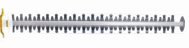 Foarfecă electrică pentru gard viu KraftDele KD5101, 1600W, lamă 61 cm, sistem anti-vibrații - Img 2