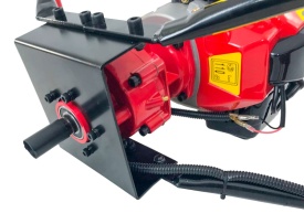 Foreză de pământ pe benzină MaxRom V90040, 2,5 CP, 51,7 CC, pentru găuri în sol la stâlpi, puieți și lucrări de grădină sau șantier - Img 4