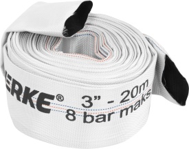 Furtun tip pompier pentru apă curată și murdară 3 inch, 20 m, pentru pompe submersibile și motopompe, MaxRom V60140 - Img 6