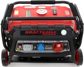 Generator Benzină Profesional Trifazic KraftDele KD139 – 3000W, 230V/380V/12V – Generator Benzină 7CP pentru Șantier și Backup Energie - Img 10