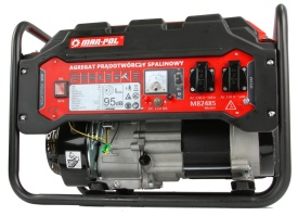 Generator de curent 3.0kW MAR-POL M82485 – motor 7CP, AVR, bobinaj 100% cupru, autonomie 11h, set accesorii - Img 2