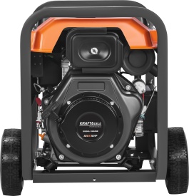 Generator de curent diesel monofazat KraftDele KD3249, 8 kW nominal / 9 kW maxim, 230V, pornire electrică și manuală - Img 6