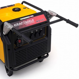Generator de curent inverter KraftDele KD187 8 kW, sinus pur, pornire electrică, roți transport și alimentare stabilă - Img 3
