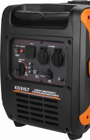 Generator de curent inverter KraftDele KD3157, 4,5 kW, 230V, pe benzină, pentru alimentare de rezervă acasă, în atelier și teren - Img 10