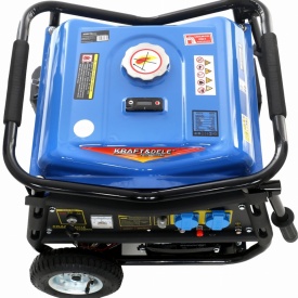Generator de curent monofazat KraftDele KD144, 3000W, 230V/12V, benzina, pornire electrică și manuală - Img 11