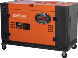Generator de curent trifazat diesel KraftDele KD3246, 20 kW, 230V/400V, pornire electrică