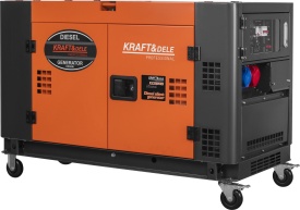 Generator de curent trifazat diesel KraftDele KD3246, 20 kW, 230V/400V, pornire electrică - Img 3