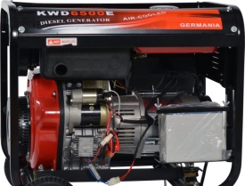 Generator Diesel 6500W 12V/230V/380V – KraftDele KD120 | AVR | Trifazic