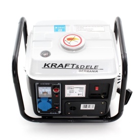 Generator electric monofazat KraftDele KD109B 1200W, 230V și 12V, portabil, cu pornire manuală și rezervor 4L - Img 11