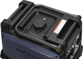 Generator inverter KraftDele KD3435 4 kW, 230V, benzină, pornire electrică și manuală, carcasă insonorizată - Img 9