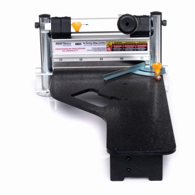 Ghilotină manuală pentru panouri laminate KraftDele KD635, tăiere 230 mm, grosime maximă 16 mm, tăiere la 45° - Img 2
