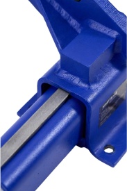 Imadău de banc KraftDele KD5994, 100 mm, din fontă, cu fălci din oțel și prindere pentru banc de lucru - Img 7