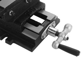 Imadău tip cruce dublu ax 100 mm KraftDele KD3515 pentru găurire, frezare și poziționare precisă în atelier - Img 5