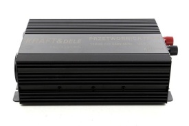 Invertor auto 12V la 230V KraftDele KD1254, 700W putere continuă, 1400W putere de vârf, 2 prize 230V și port USB 5V/2A - Img 2