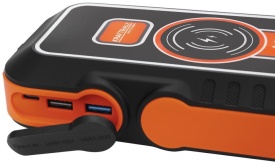 Jump Starter Profesional KraftDele KD5493 – 16.000mAh, 3000A Peak, Încărcare Wireless 15W, Cabluri Inteligente cu LCD, Lanternă SOS - Img 8