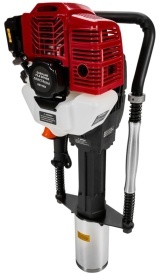 Kafar spalină KraftDele KD11923, 50J, 1,9 kW, pentru bătut stâlpi și piloți de până la 100 mm, cu inele reductoare - Img 3