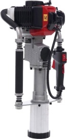 Kafar spalină pentru bătut stâlpi KraftDele KD11921, 2 timpi, 45/55/88 mm, 1500 W, cu valiză de transport - Img 4