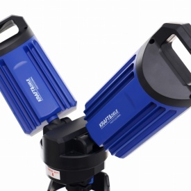 Lampă LED profesională pe stativ KraftDele KD1265, 5000 lm, acumulator 4000 mAh, înălțime reglabilă până la 192 cm - Img 5