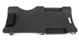 Leagăn atelier tip targă cu roți KraftDele KD379, 100 cm, pentru lucru comod sub autoturism - Img 5