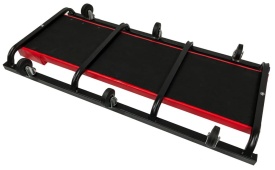 Leagăn auto tip cărucior de atelier cu tetieră și 6 roți pivotante MaxRom, 92 x 43 x 10 cm, pentru service și lucrări sub mașină - Img 7